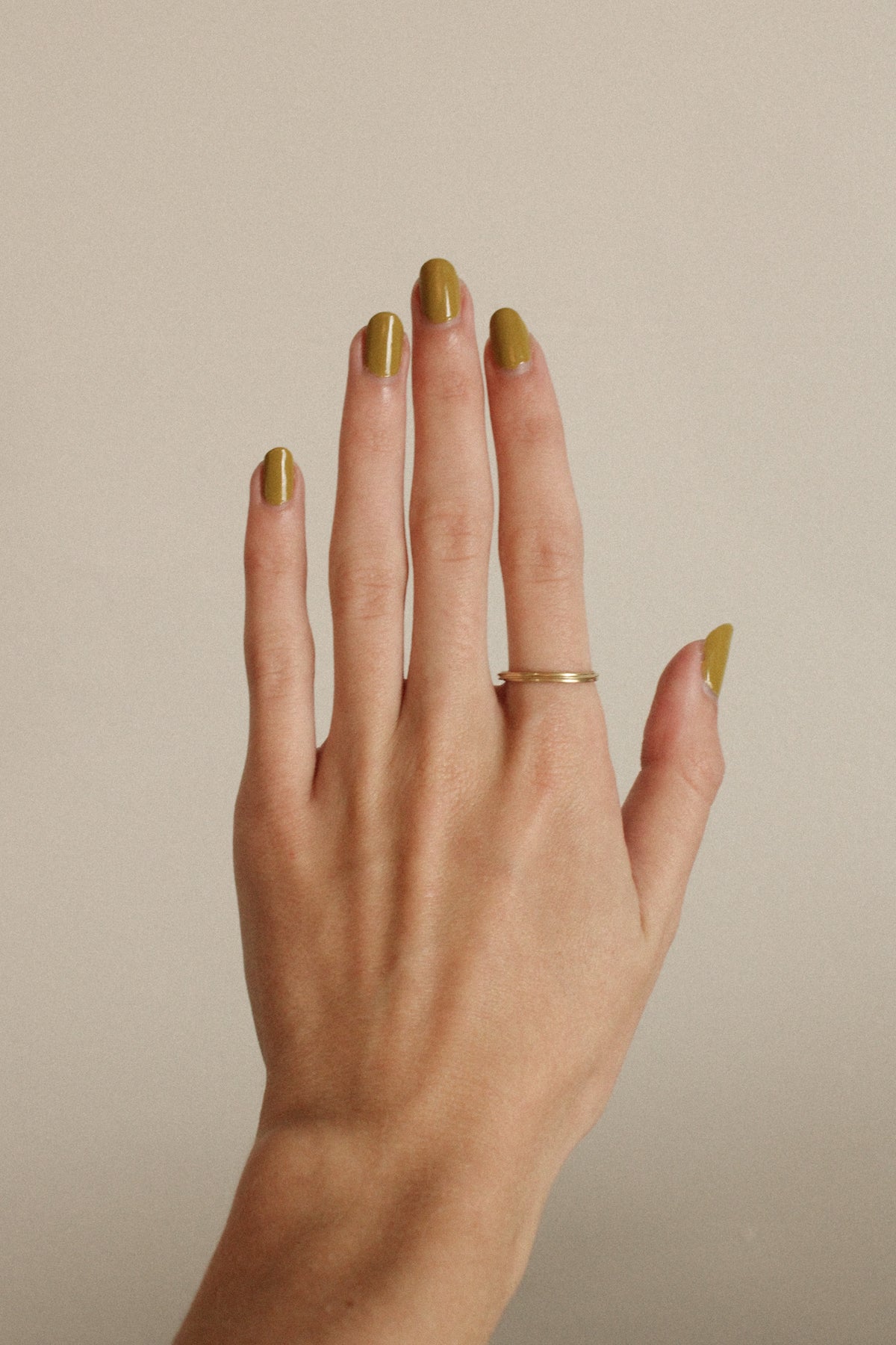 18k Fluted Twist Ring
