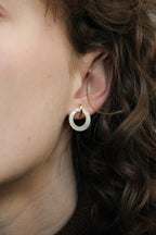 Nacre Link Earrings