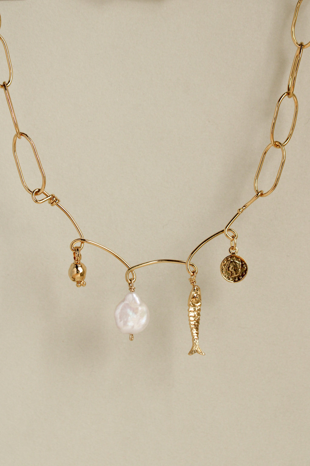 Aegean Charm Necklace