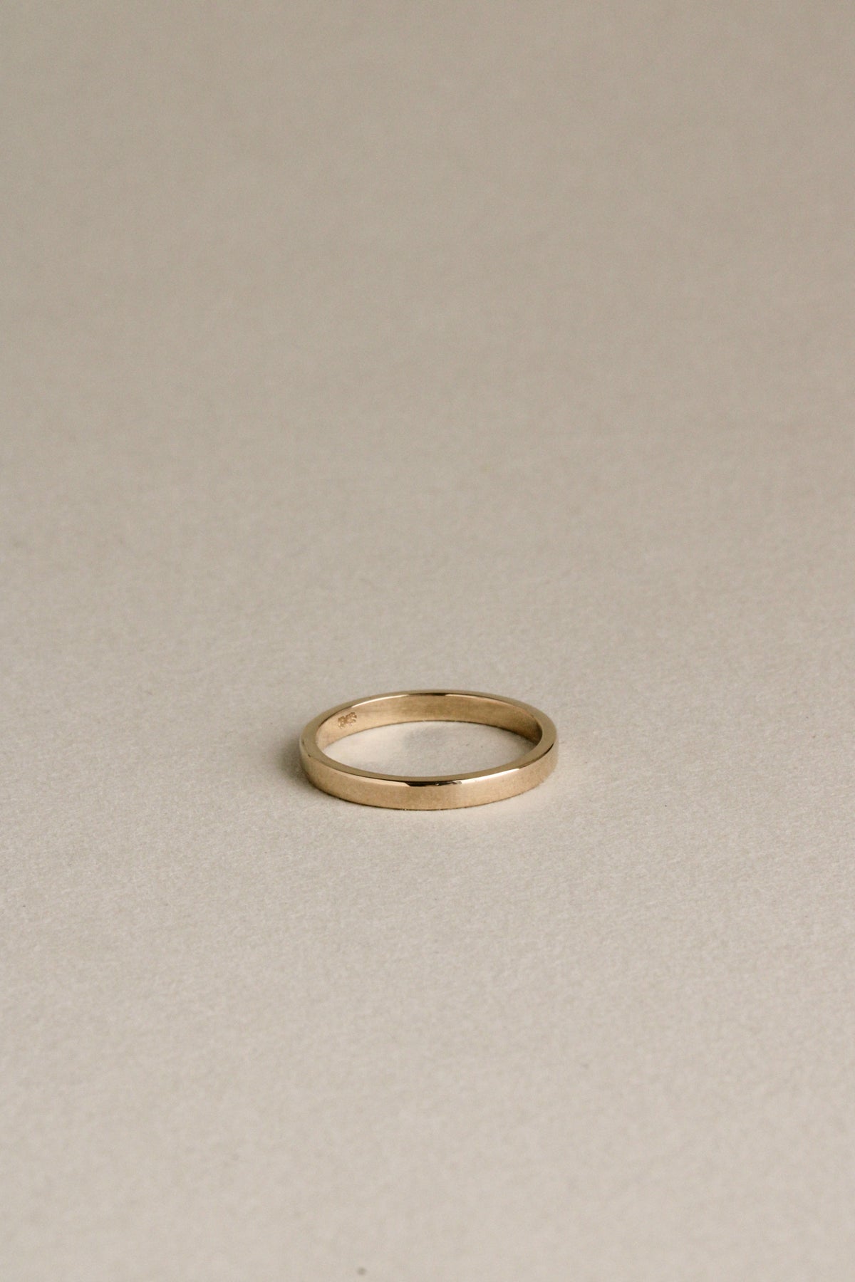 14k Square Ring