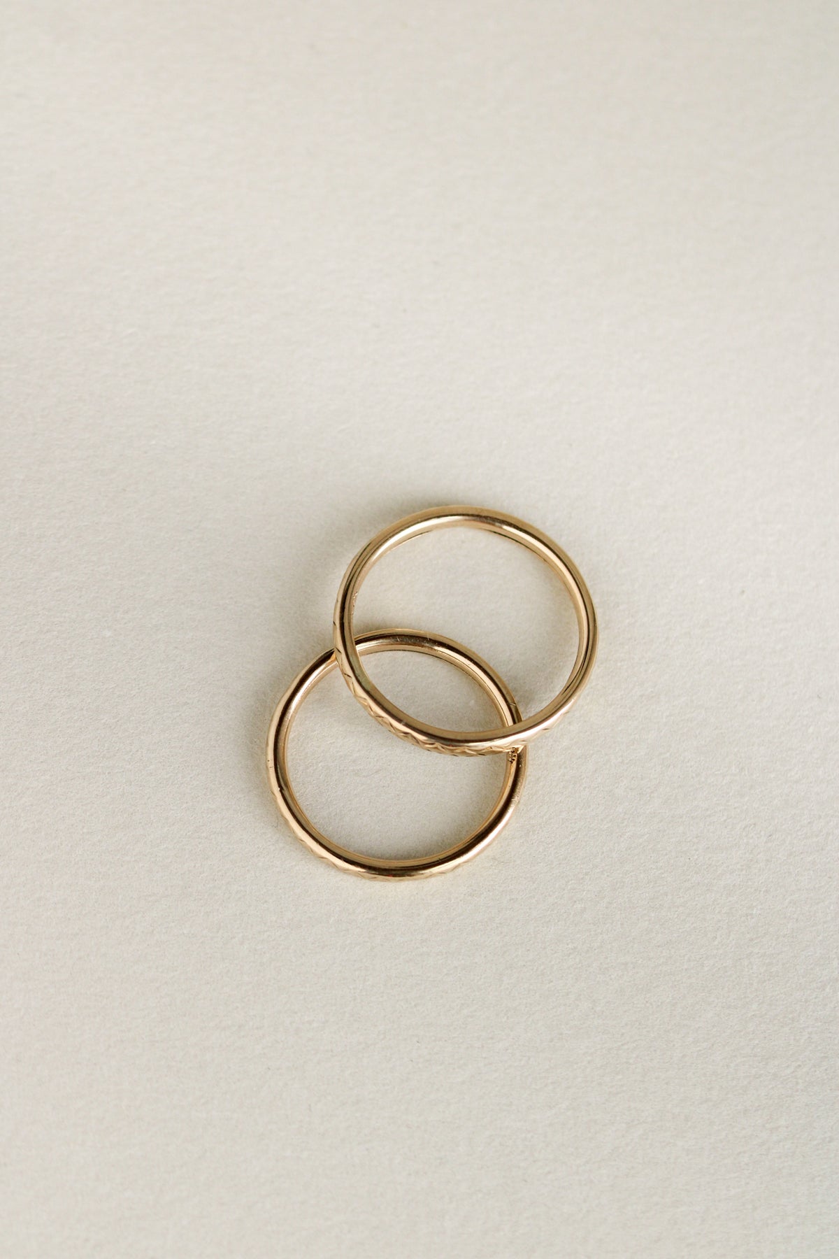 14k Hollow Pattern Ring