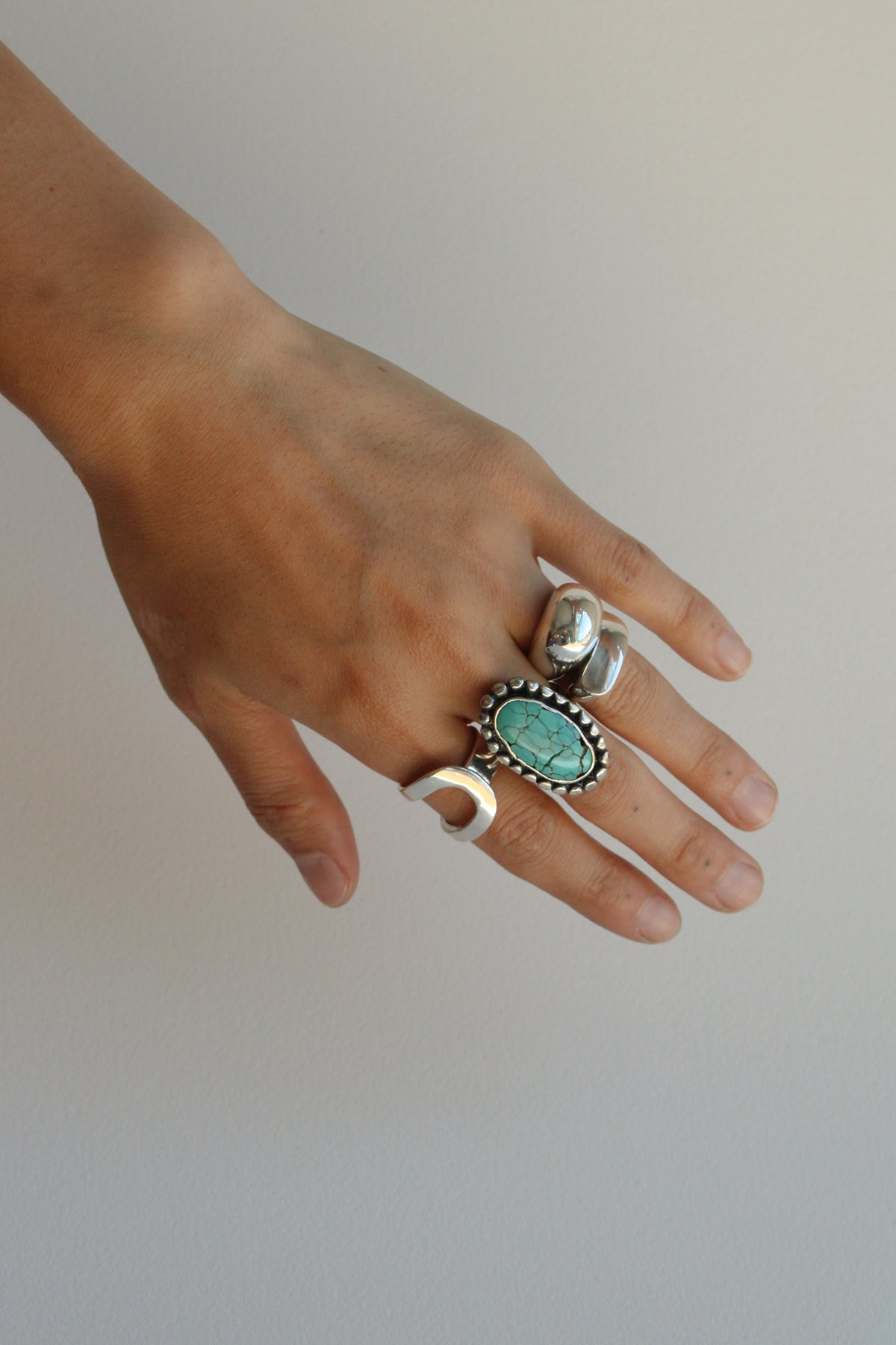 Turquoise Cabochon Ring