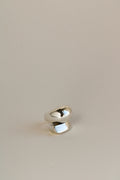 Sterling Dome Modernist Ring
