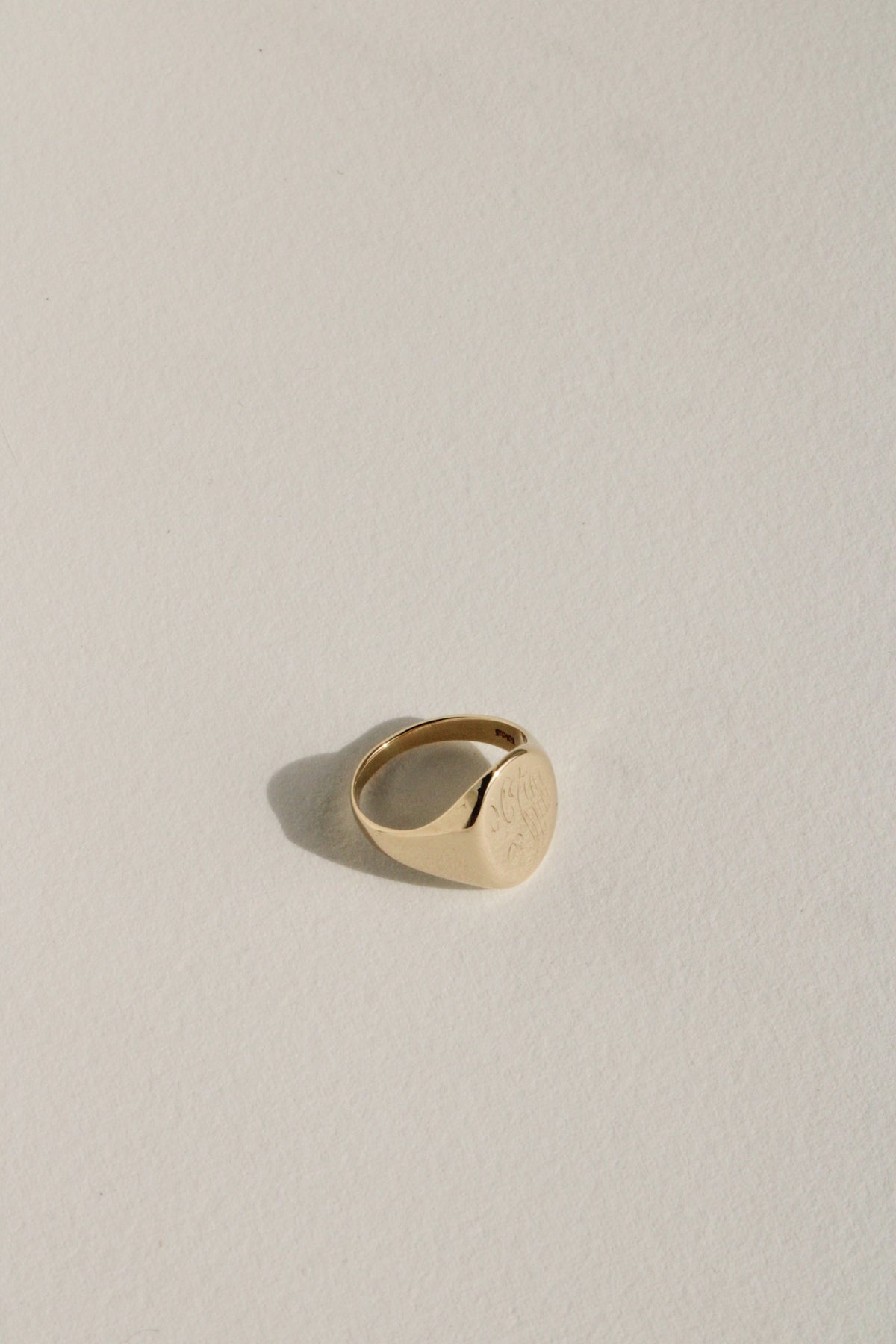 10k Signet Ring