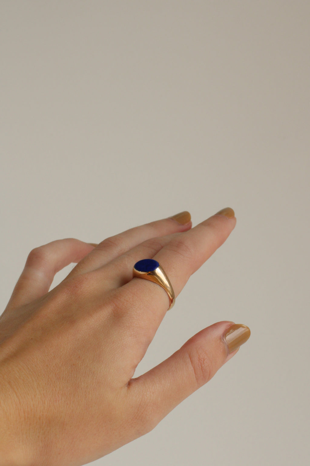 Lapis Lazuli Signet Ring