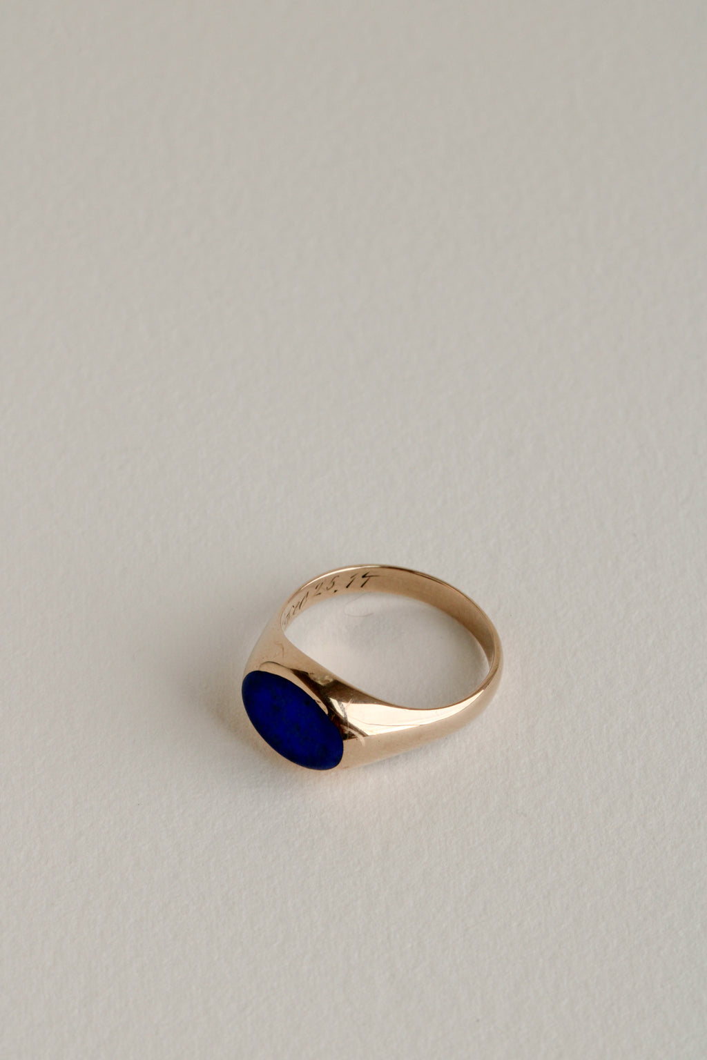 Lapis Lazuli Signet Ring