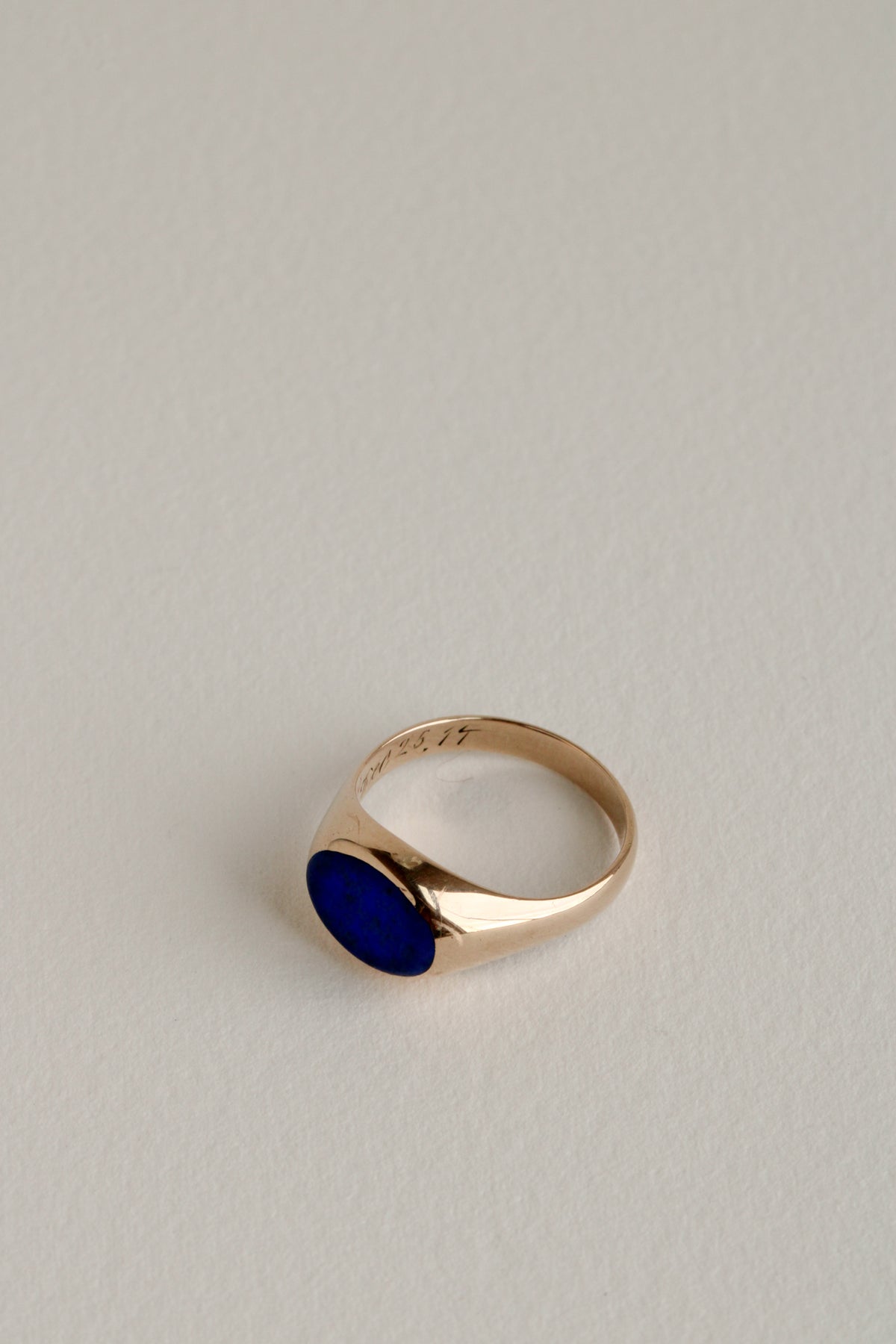 Lapis Lazuli Signet Ring
