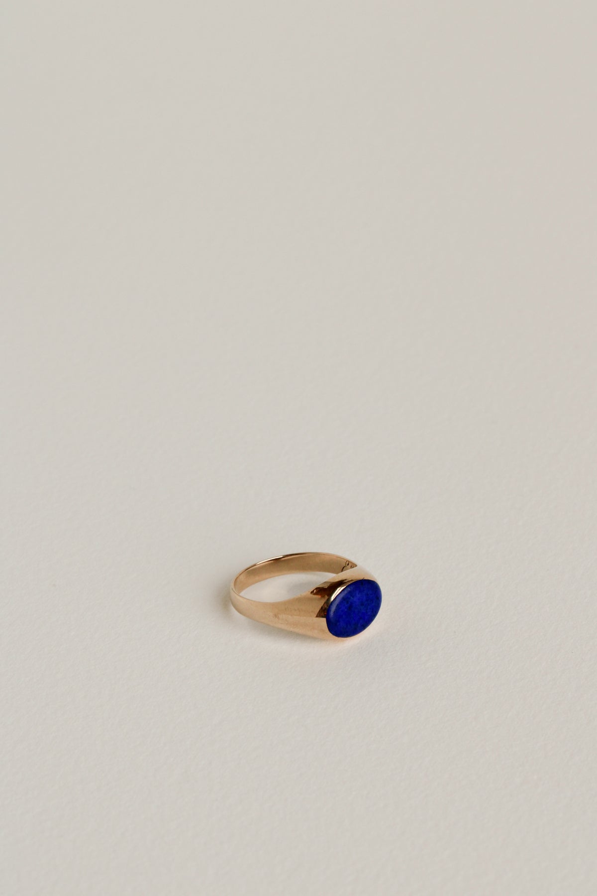 Lapis Lazuli Signet Ring