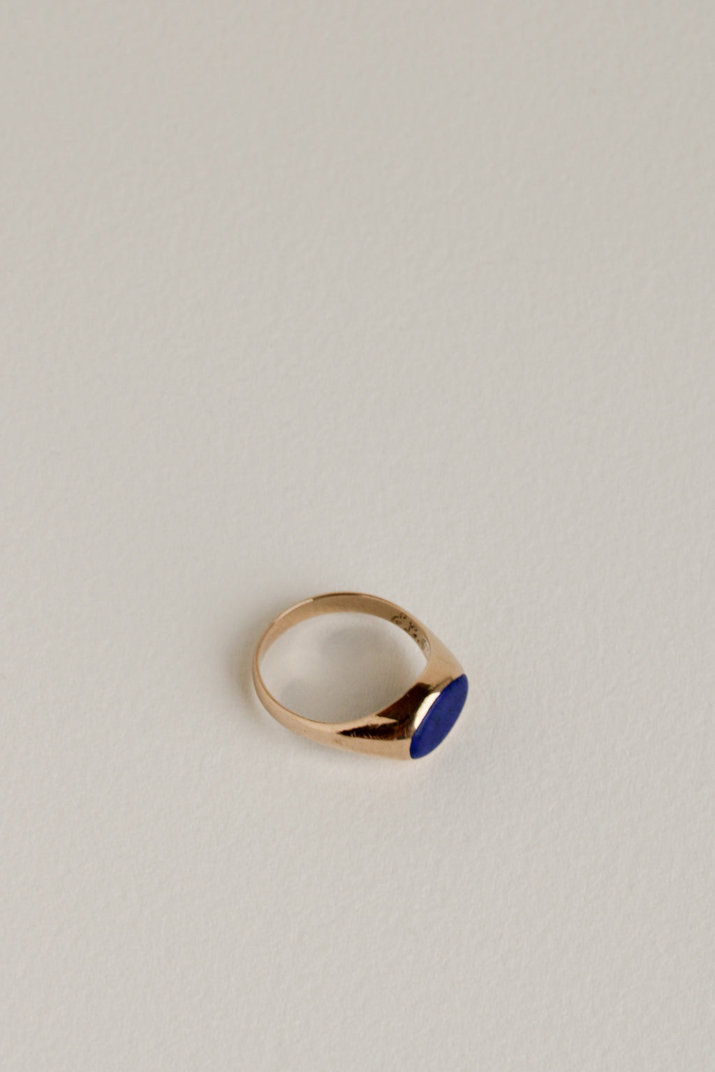 Lapis Lazuli Signet Ring