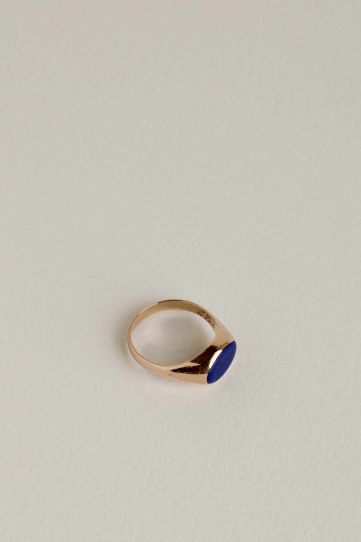 Lapis Lazuli Signet Ring