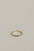 14k Bamboo Stacker Ring