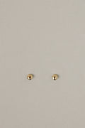 18k Dome Button Studs