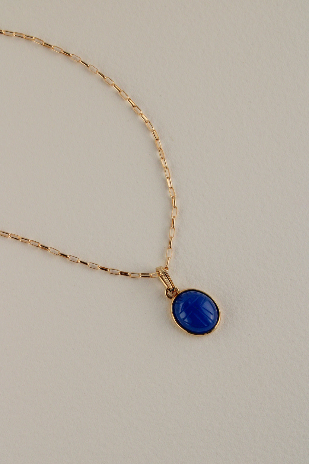 Stone Scarab Pendant ⋅ No. 07