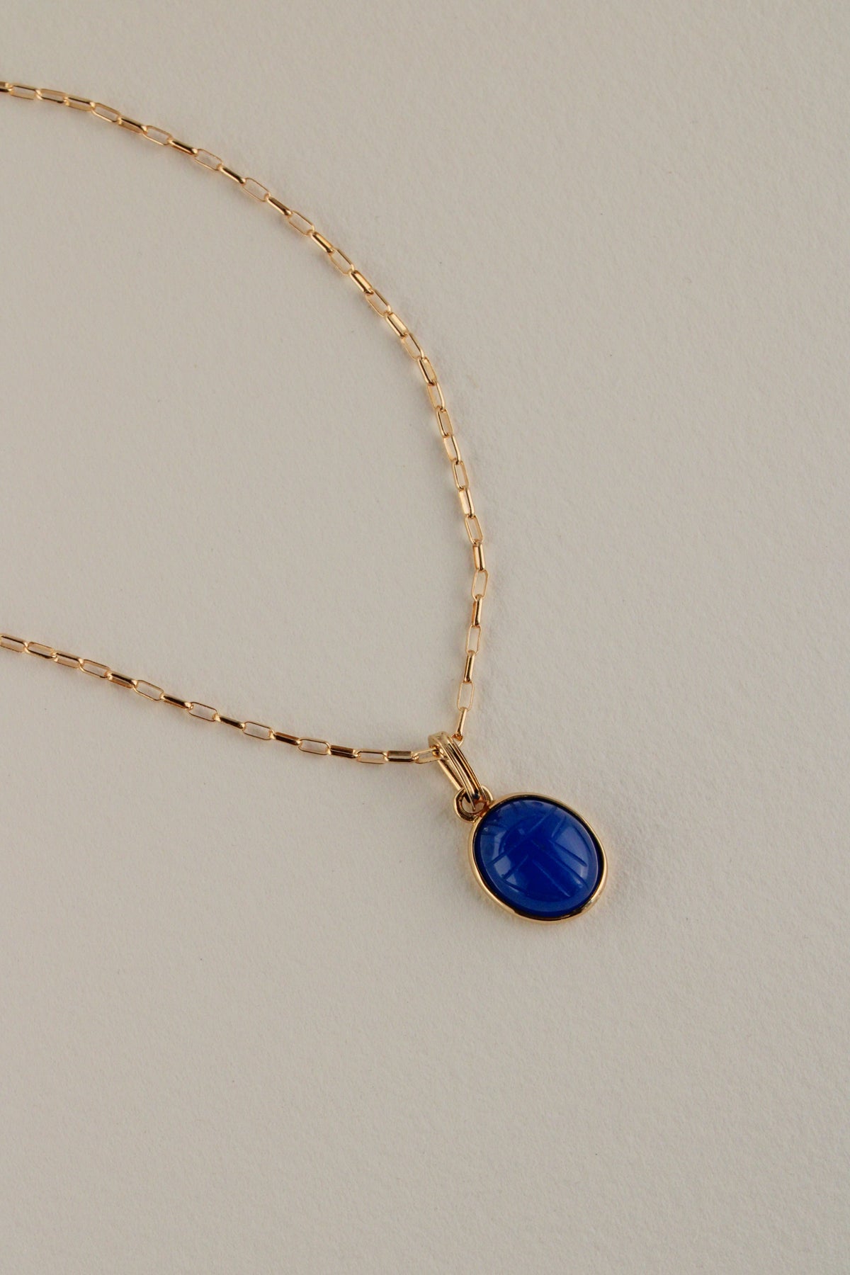 Stone Scarab Pendant ⋅ No. 07
