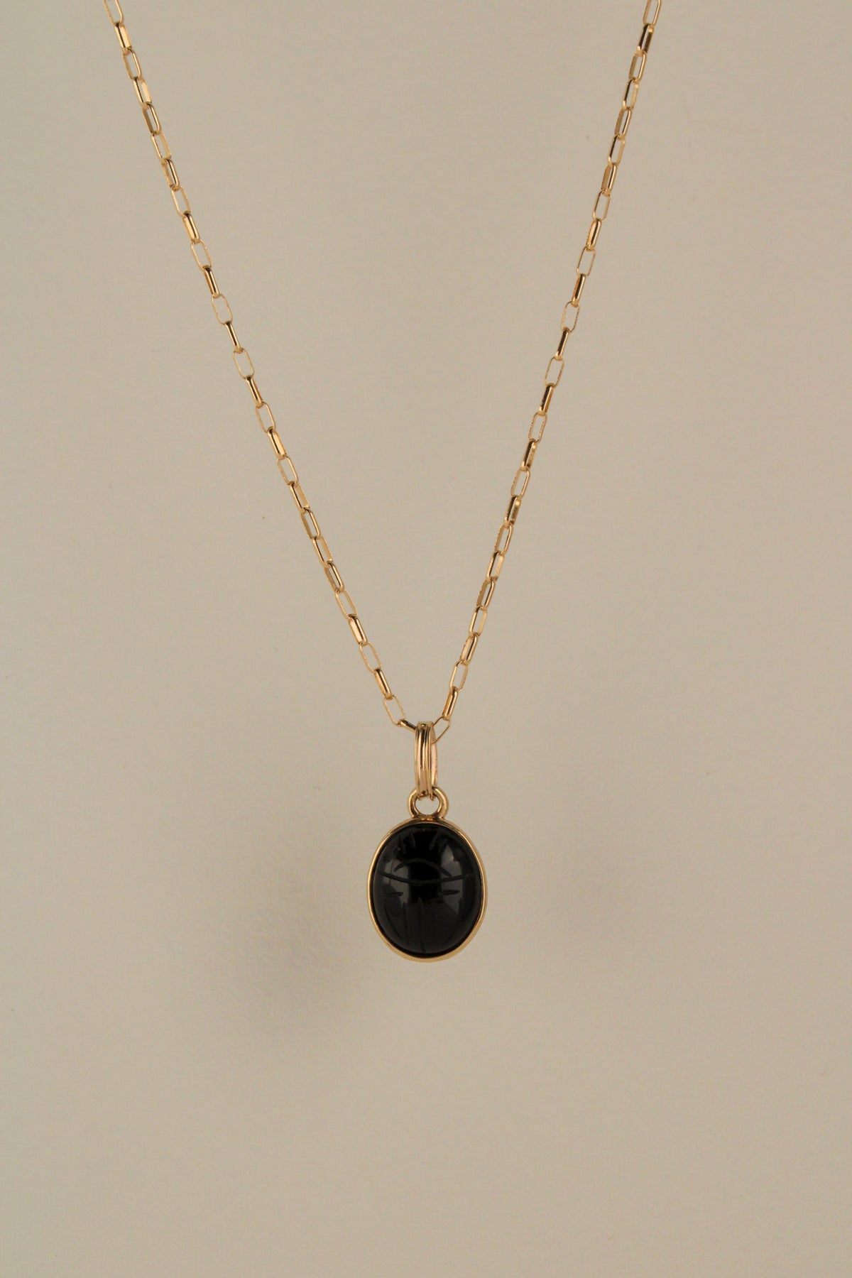 Stone Scarab Pendant ⋅ No. 01