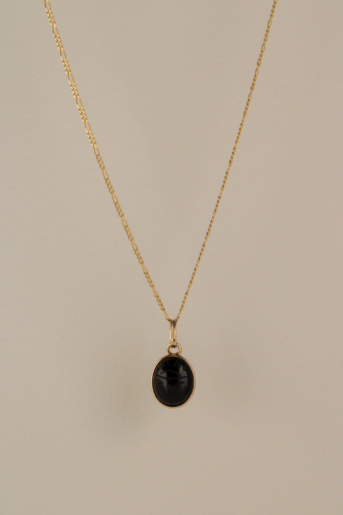 Stone Scarab Pendant ⋅ No. 01