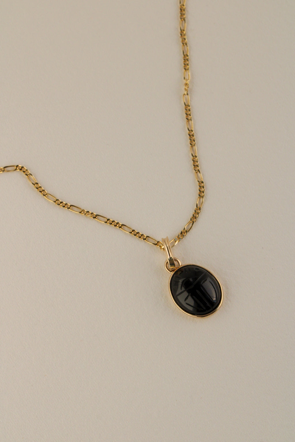 Stone Scarab Pendant ⋅ No. 01