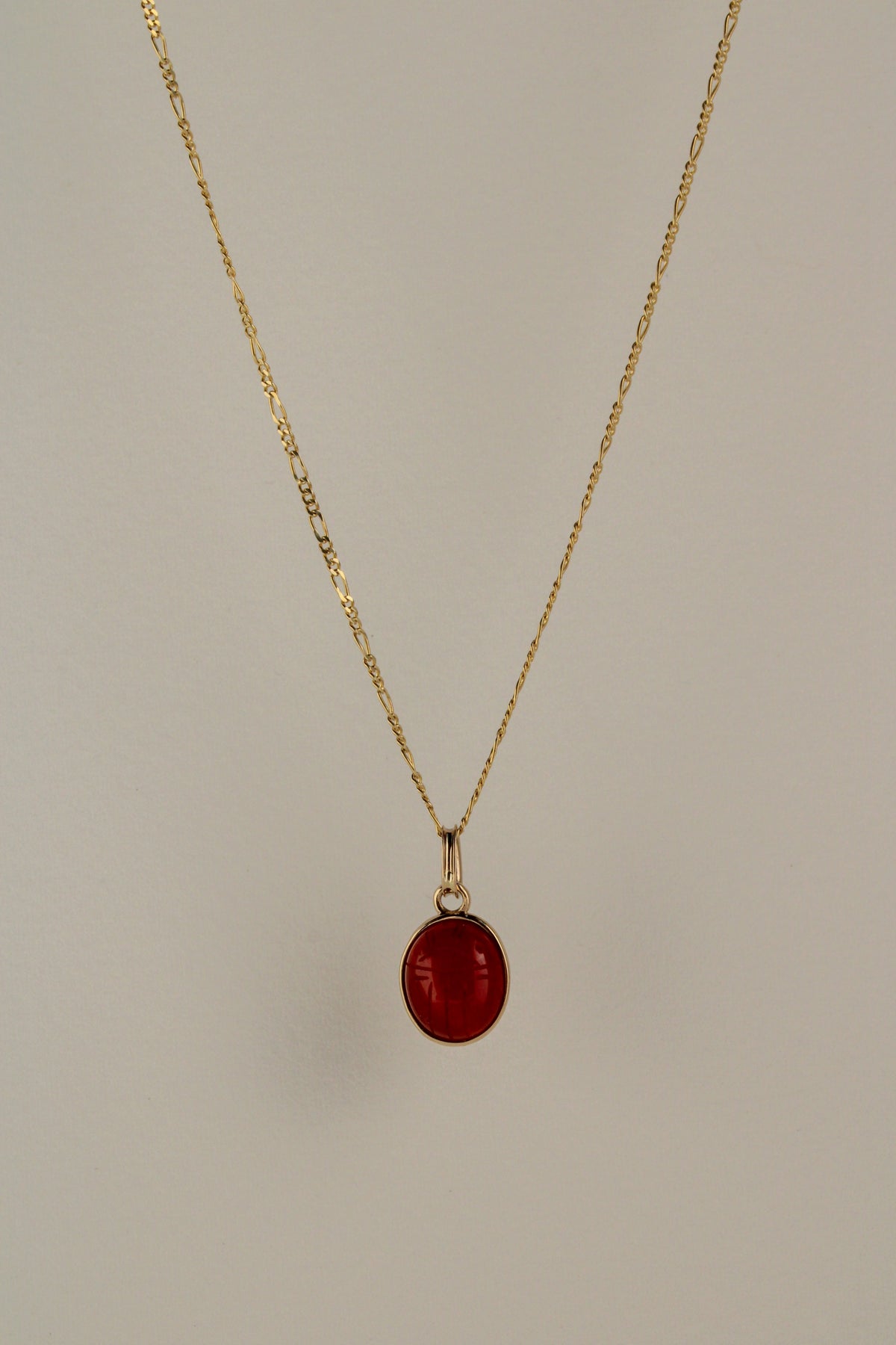 Stone Scarab Pendant ⋅ No. 02