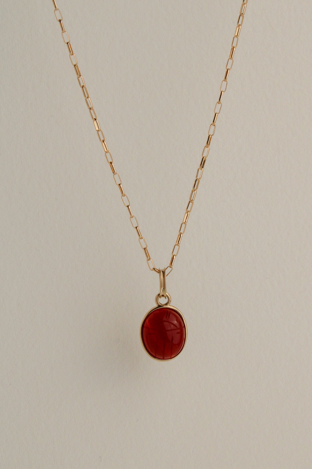 Stone Scarab Pendant ⋅ No. 02