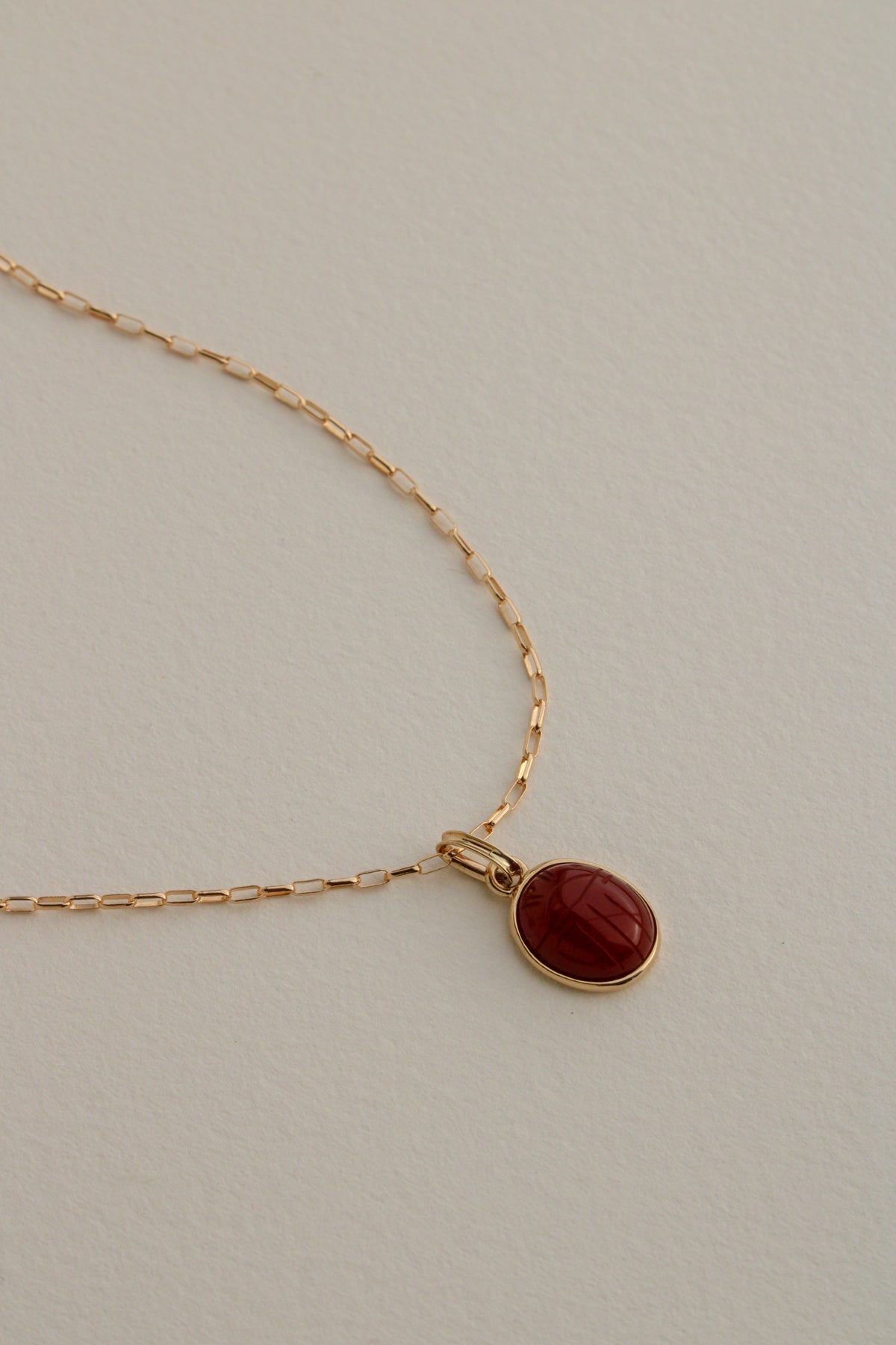 Stone Scarab Pendant ⋅ No. 02