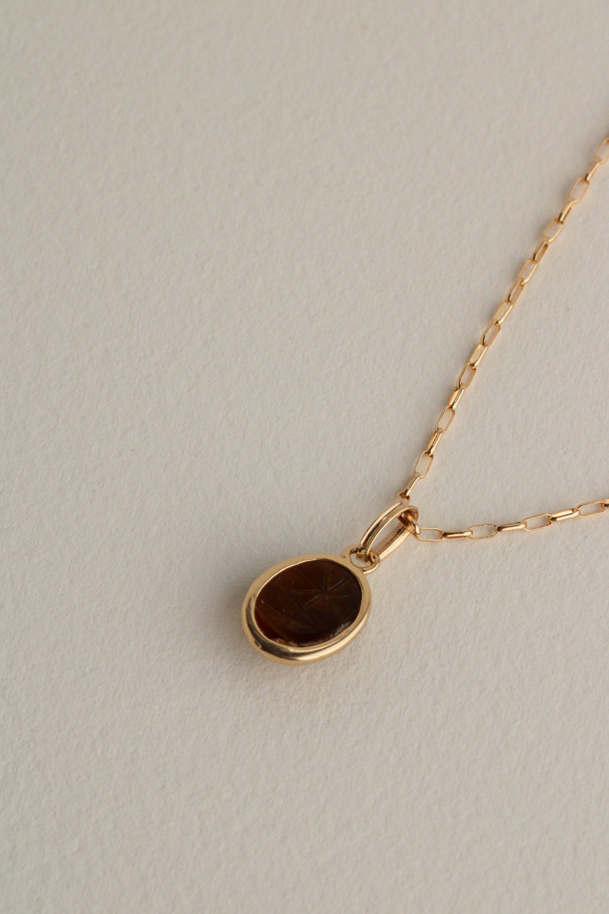Stone Scarab Pendant ⋅ No. 08