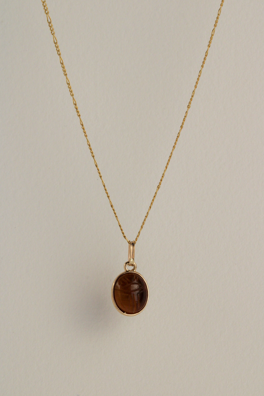 Stone Scarab Pendant ⋅ No. 08