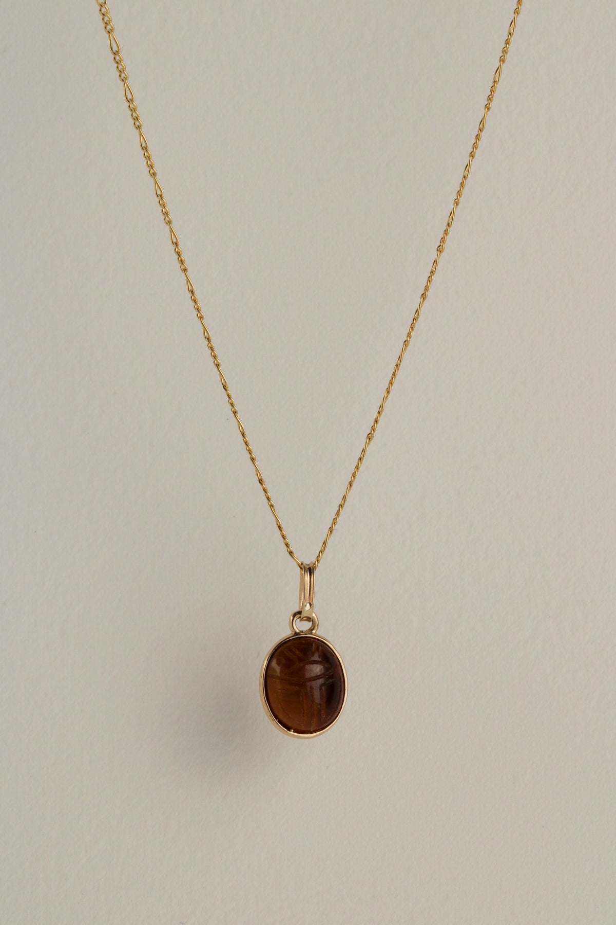 Stone Scarab Pendant ⋅ No. 08