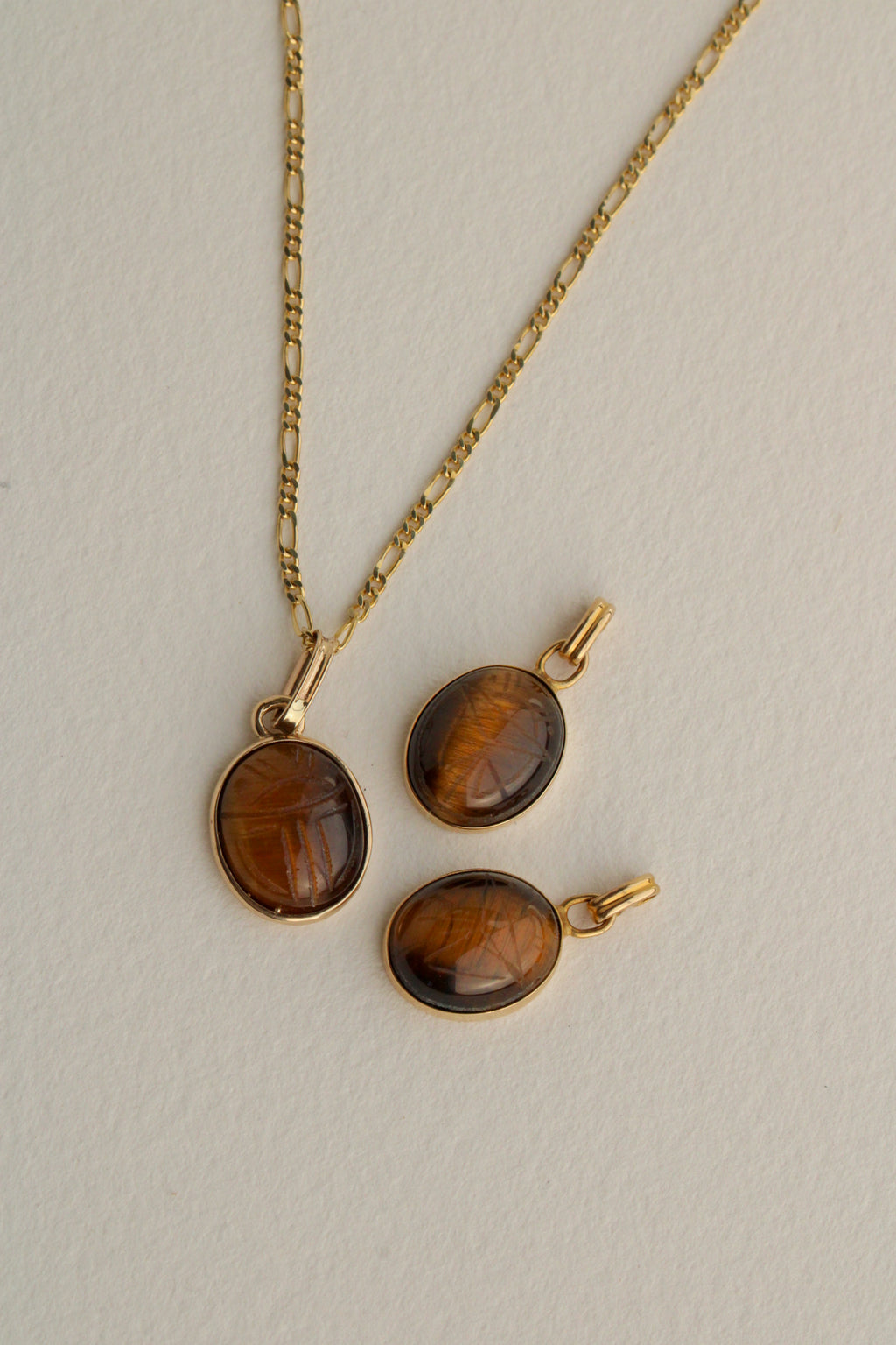 Stone Scarab Pendant ⋅ No. 08