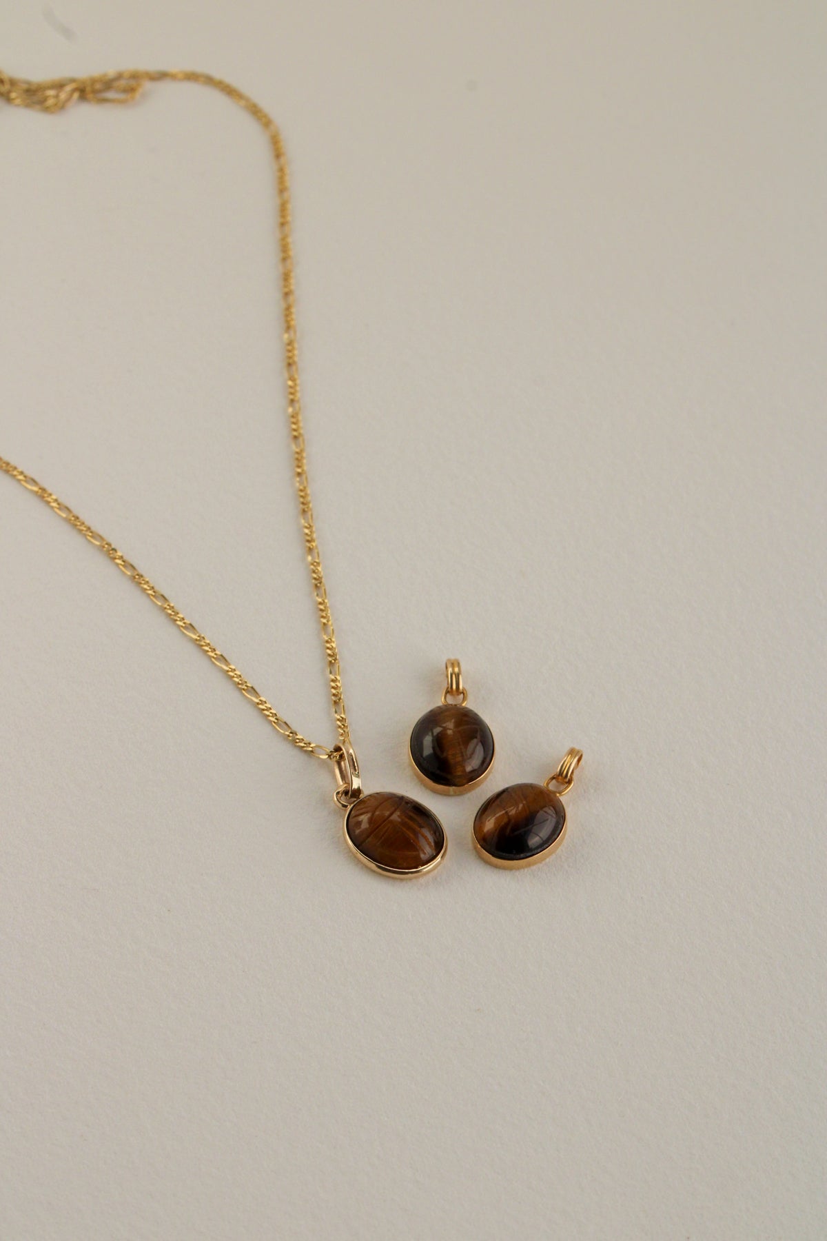 Stone Scarab Pendant ⋅ No. 08