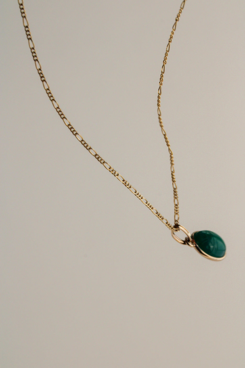 Stone Scarab Pendant ⋅ No. 05