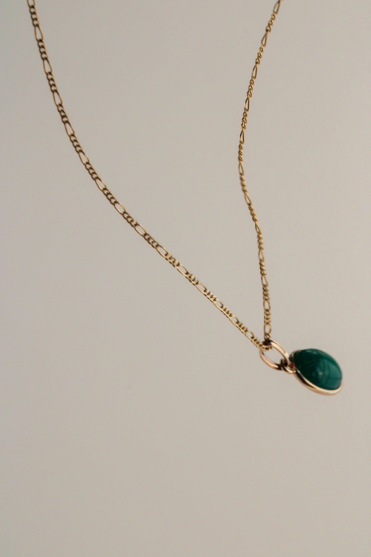 Stone Scarab Pendant ⋅ No. 05