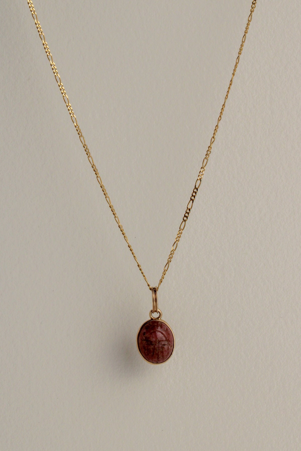 Stone Scarab Pendant ⋅ No. 03