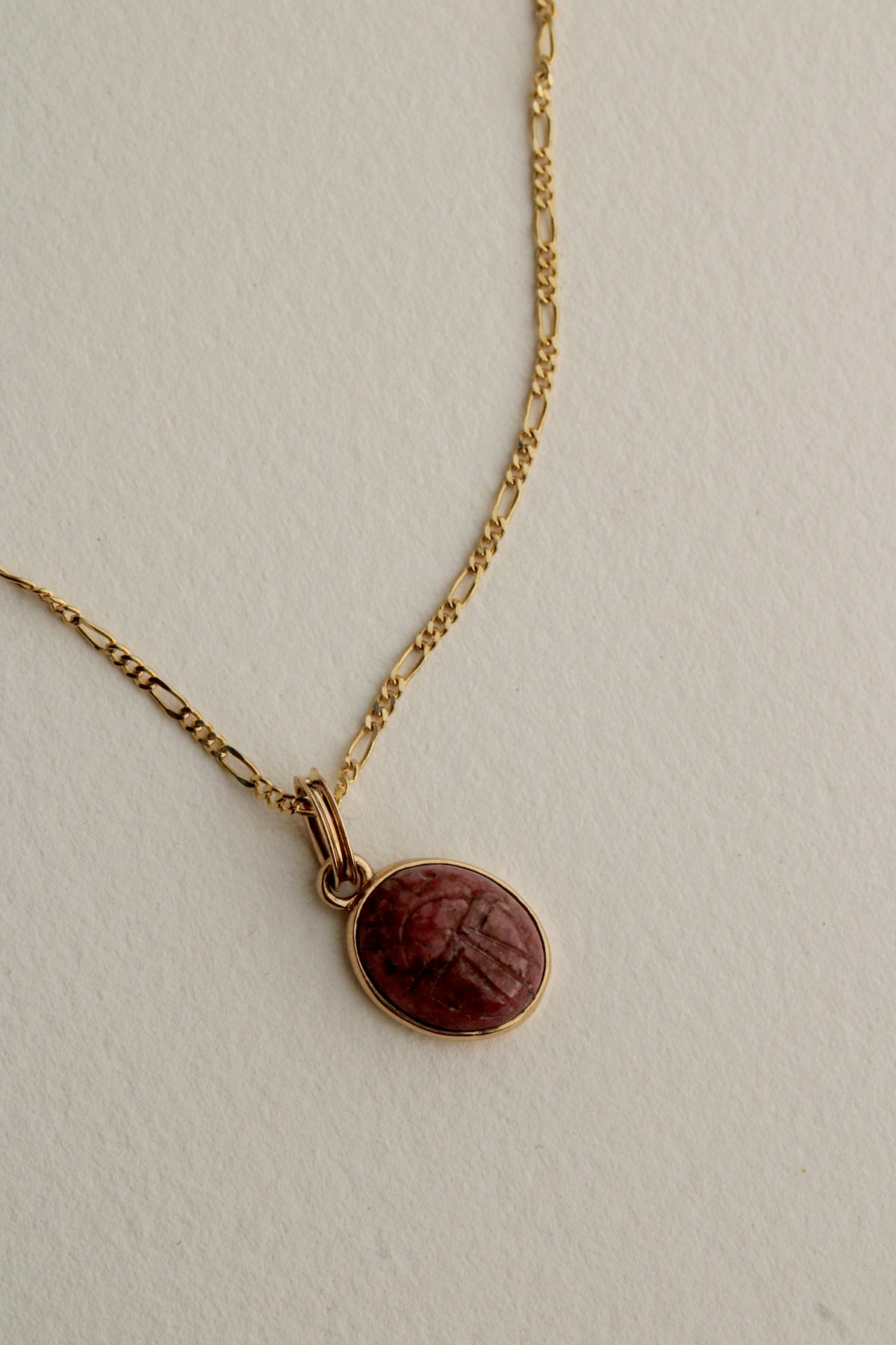 Stone Scarab Pendant ⋅ No. 03