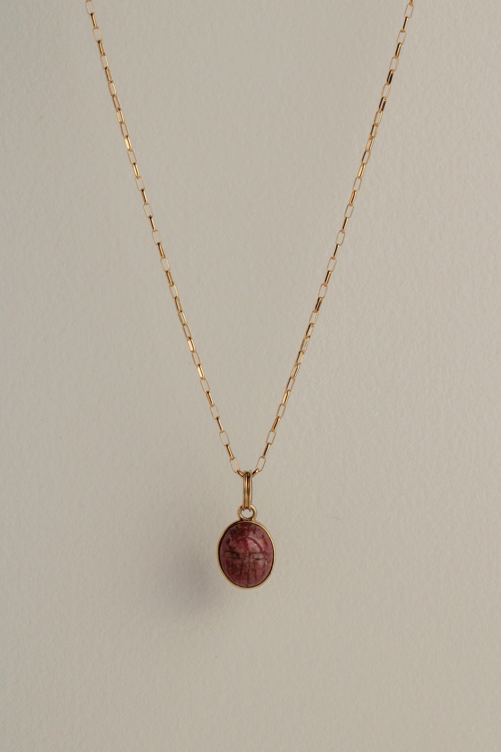 Stone Scarab Pendant ⋅ No. 03
