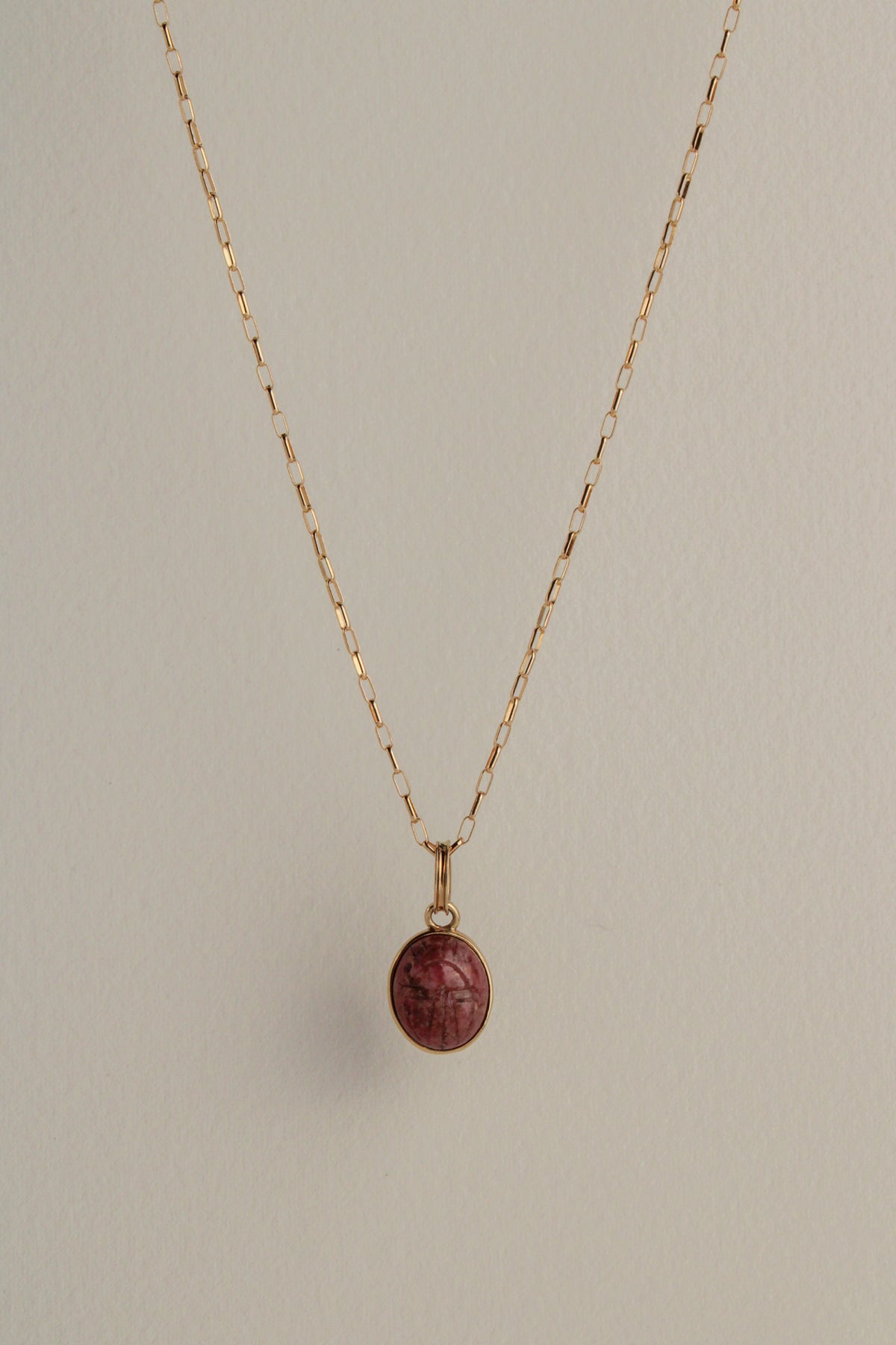 Stone Scarab Pendant ⋅ No. 03