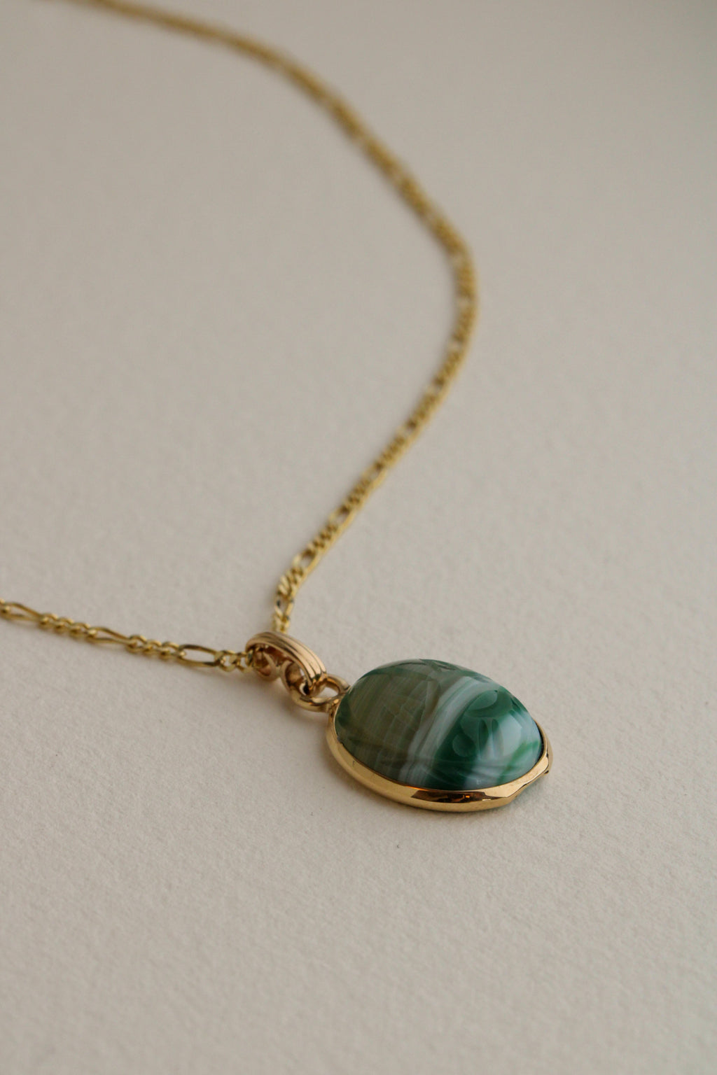 Stone Scarab Pendant ⋅ No. 11