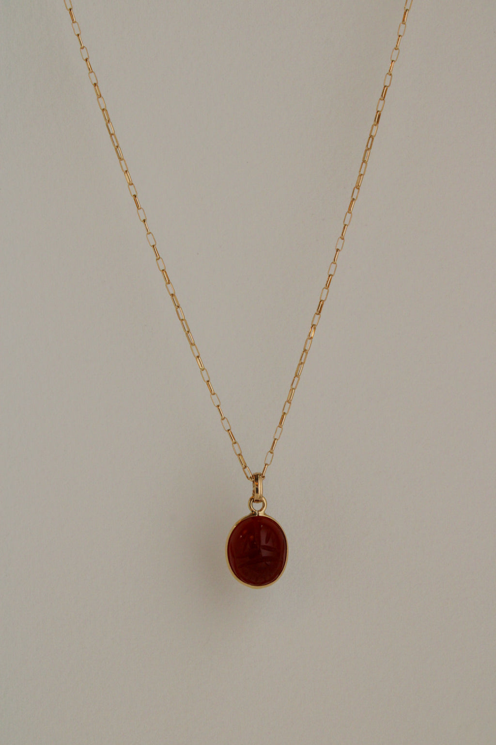 Stone Scarab Pendant ⋅ No. 14