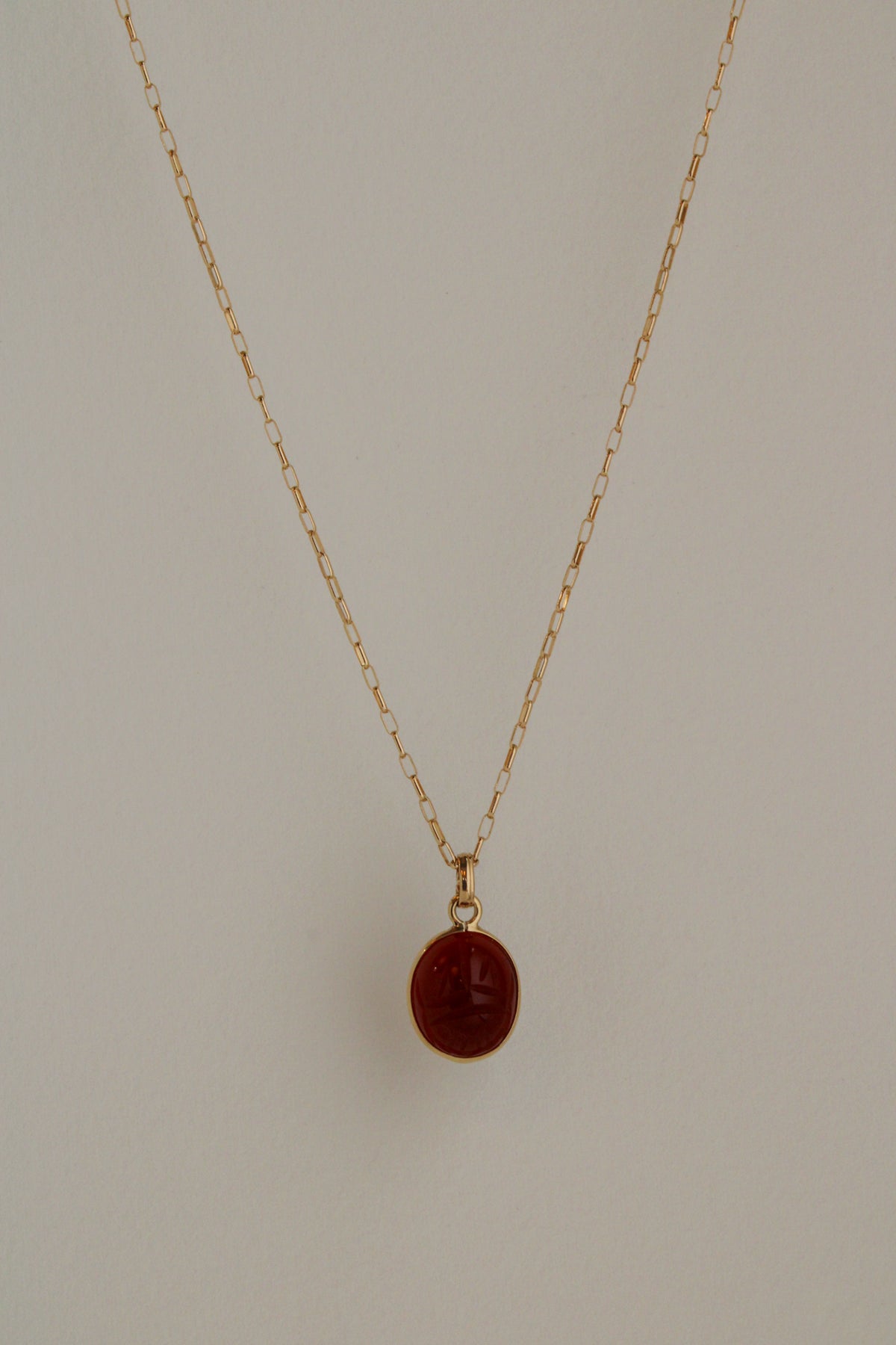 Stone Scarab Pendant ⋅ No. 14