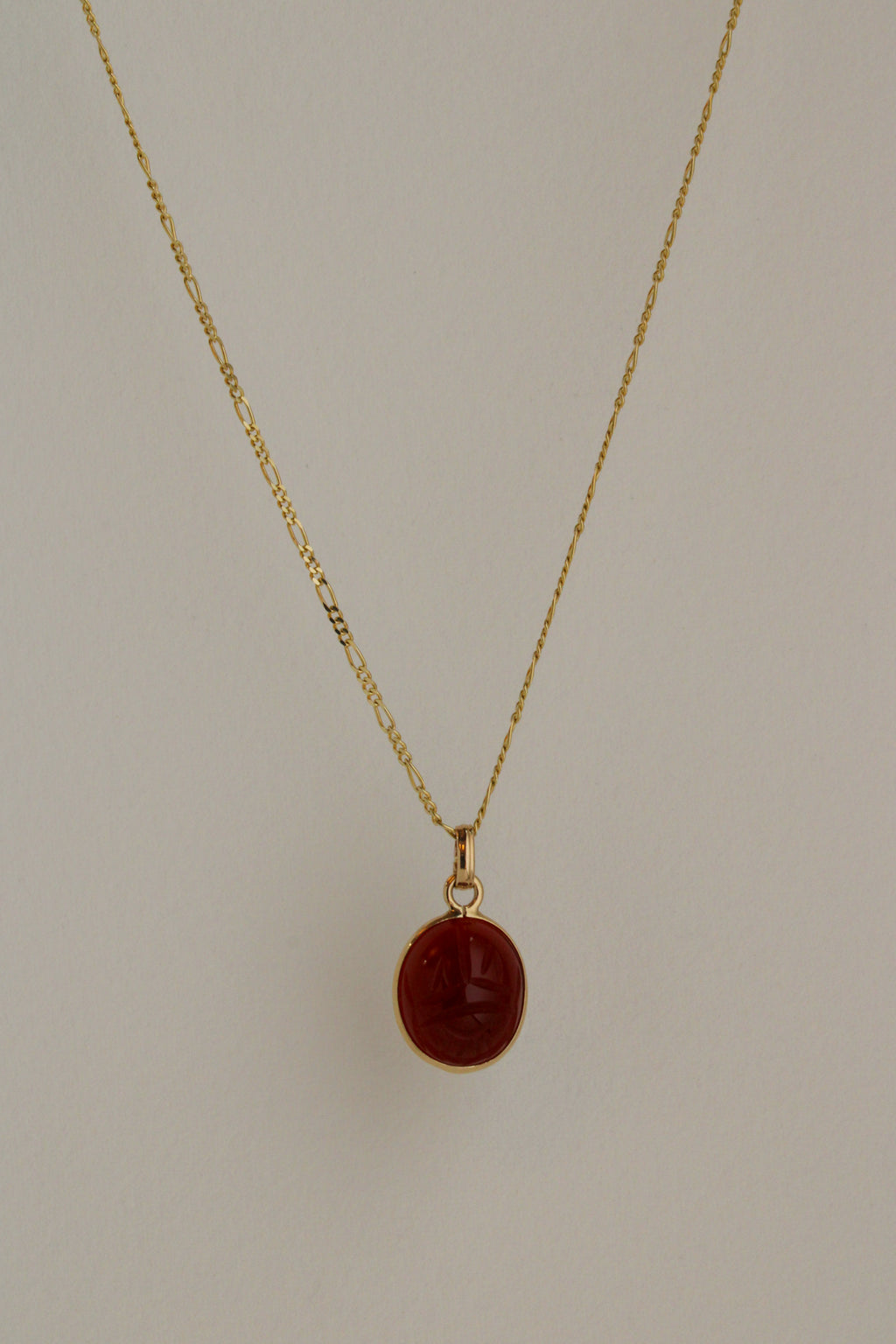 Stone Scarab Pendant ⋅ No. 14