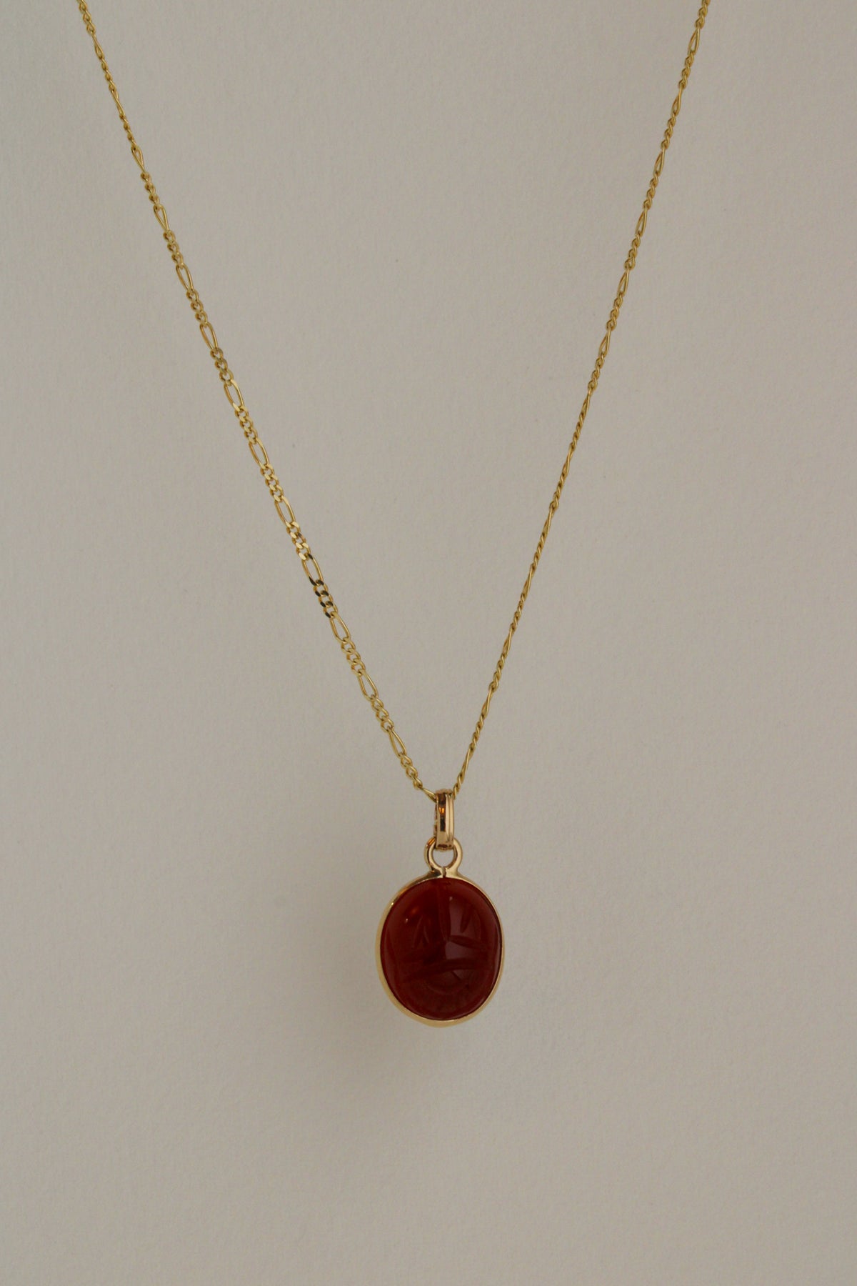 Stone Scarab Pendant ⋅ No. 14