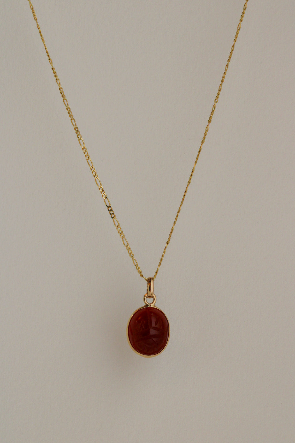 Stone Scarab Pendant ⋅ No. 14