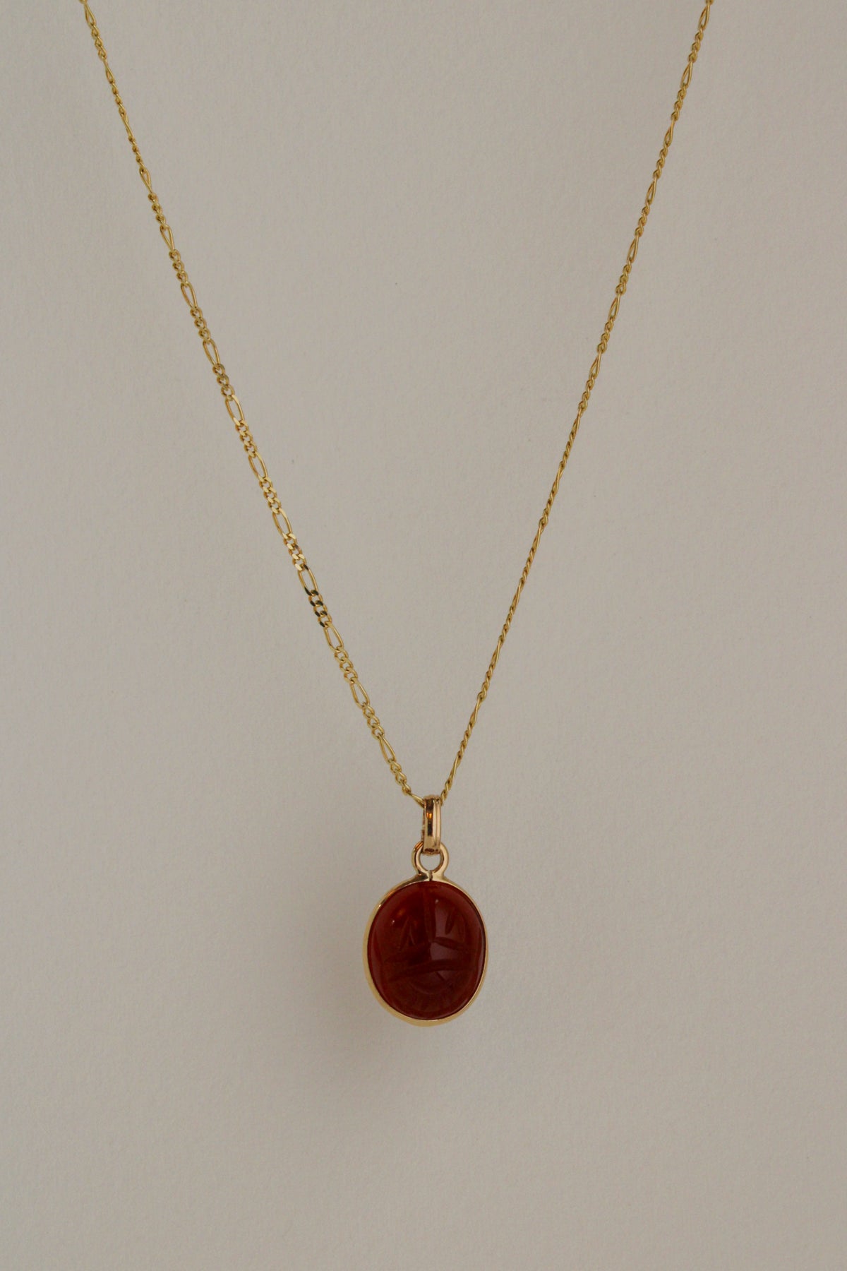 Stone Scarab Pendant ⋅ No. 14