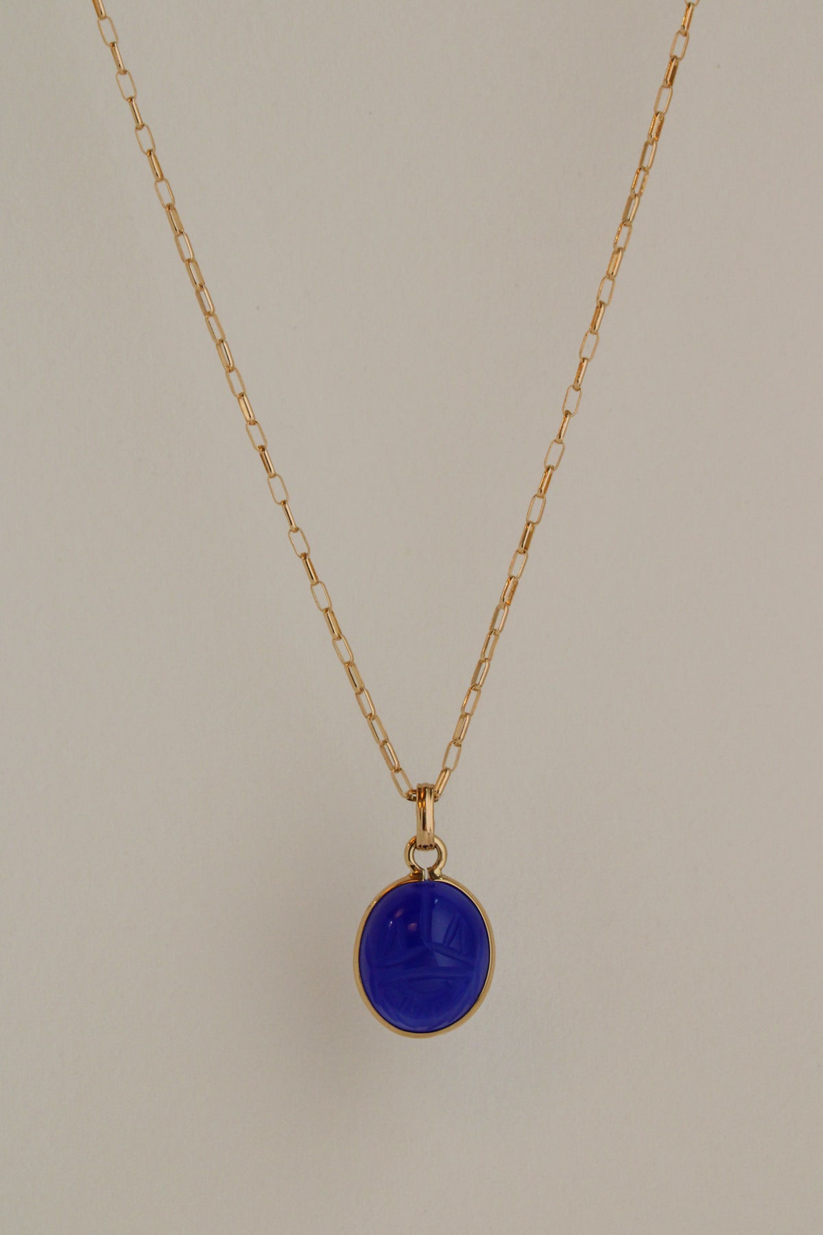 Stone Scarab Pendant ⋅ No. 13