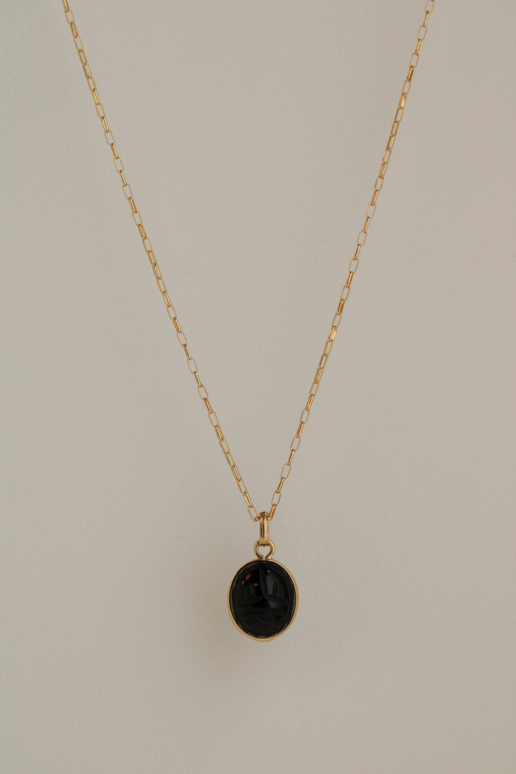 Stone Scarab Pendant ⋅ No. 10