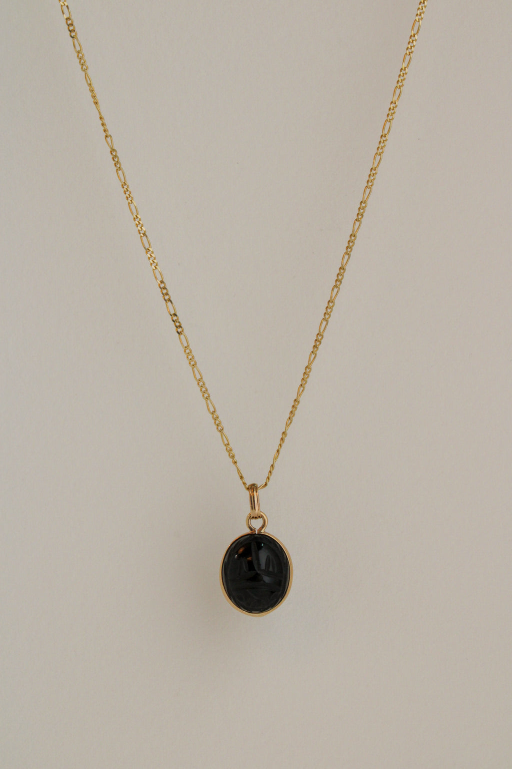 Stone Scarab Pendant ⋅ No. 10
