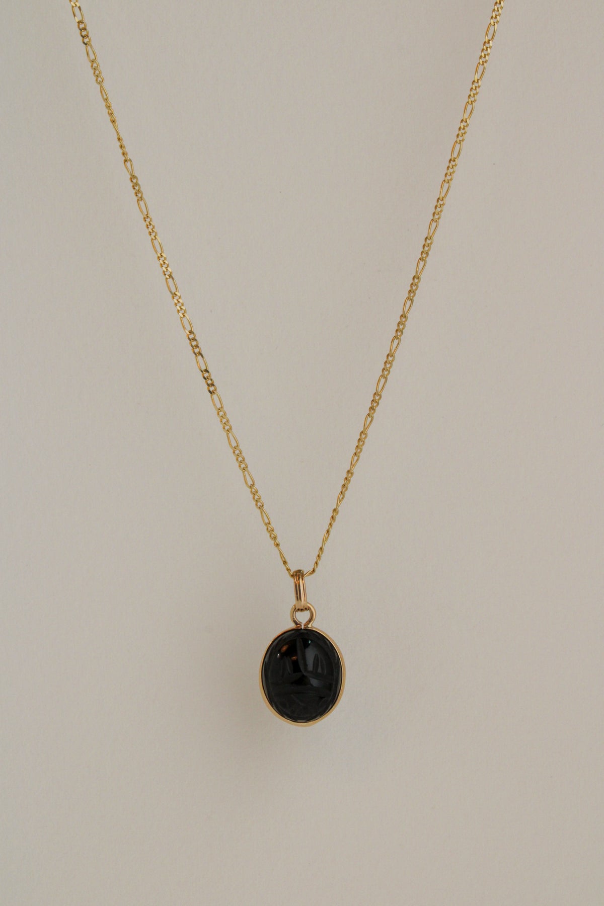 Stone Scarab Pendant ⋅ No. 10