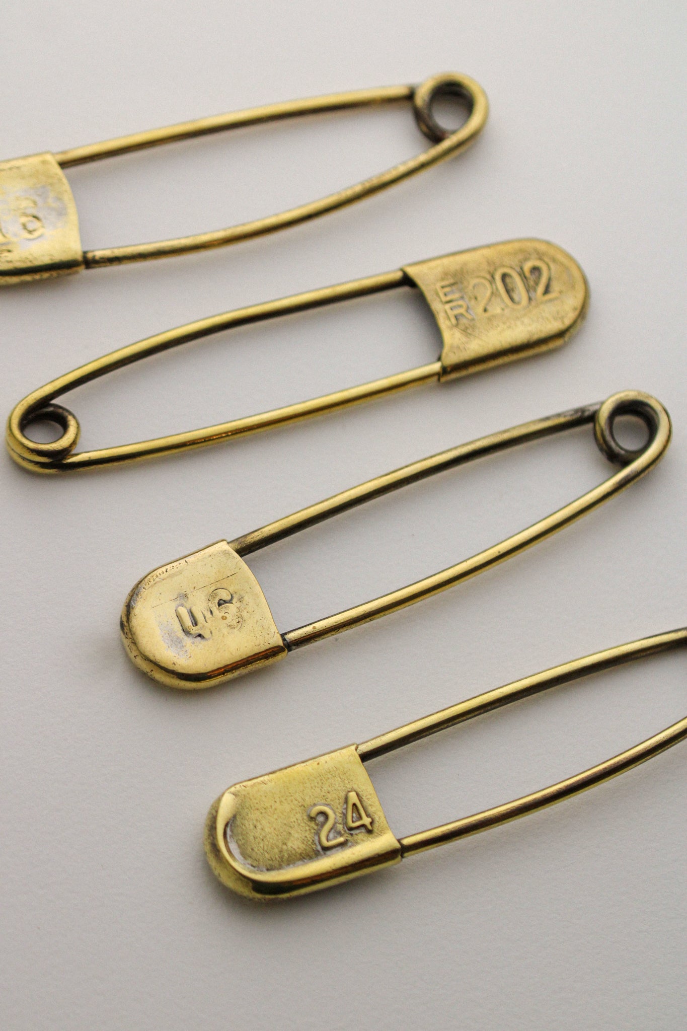 Vintage Large Safety Pin 5 inches 12,5 cm