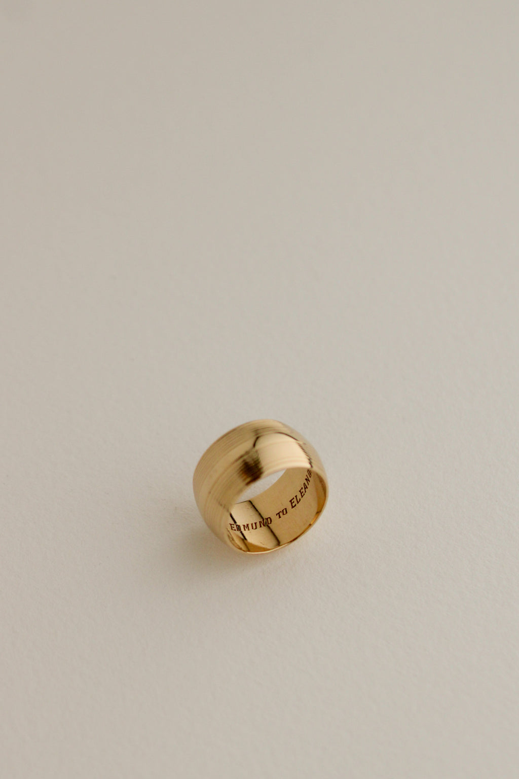 Art Deco Domed Ring, 14k