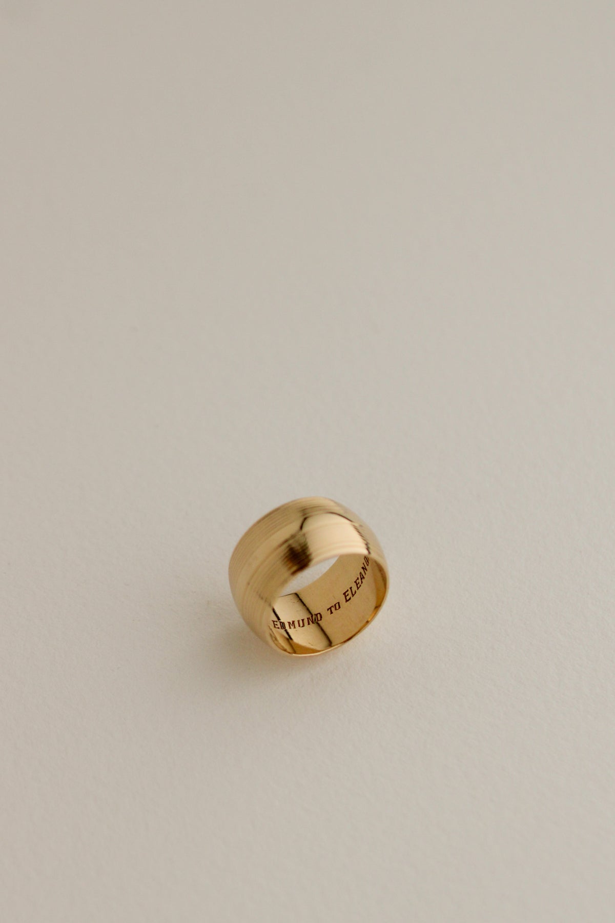 Art Deco Domed Ring, 14k