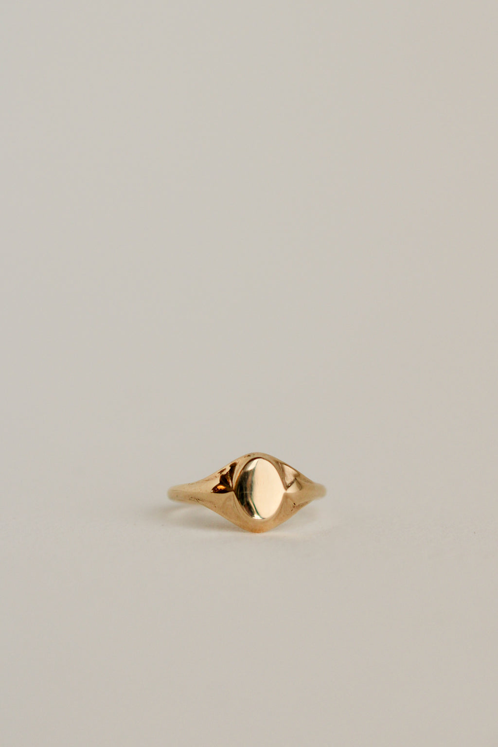 10k Flourished Mini Signet